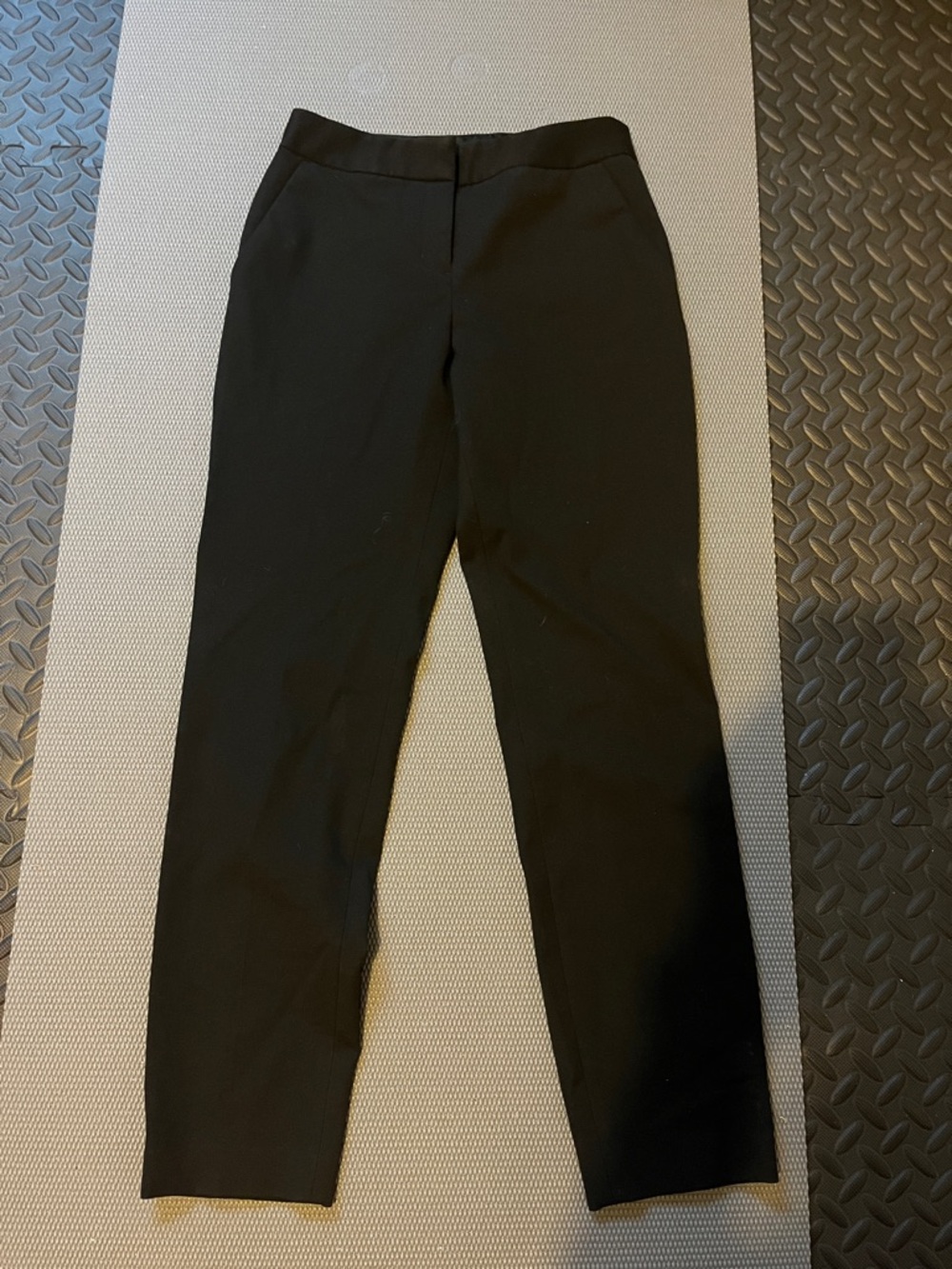 The Limited Black Straight-Leg Trousers